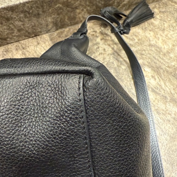 Tory Burch THEA HOBO black leather bag - Picture 13 of 15